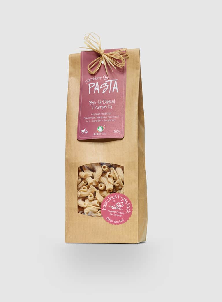 Härzbluet Pasta UrDinkel Trumpetä 