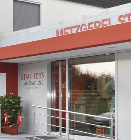 Metzgerei Stauffer Ladenlokal in Kernenried
