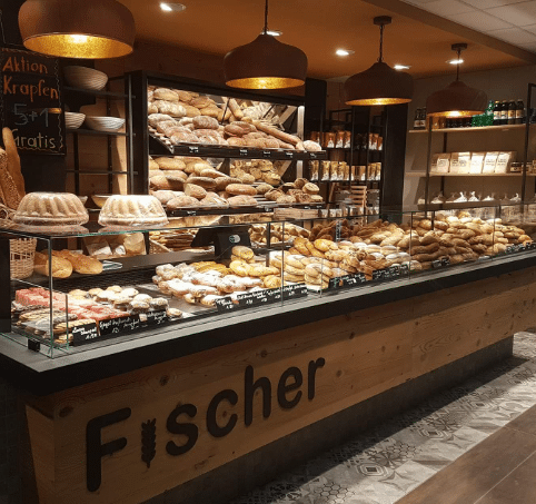 Innenbereich Bäckerei Fischer Ersigen